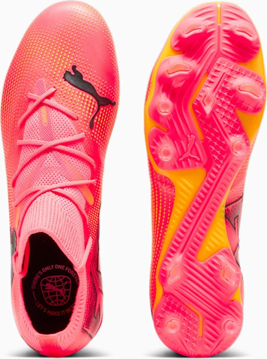 Puma Future 7 Match FG/AG sunset glow/puma black/sun stream (Herren)