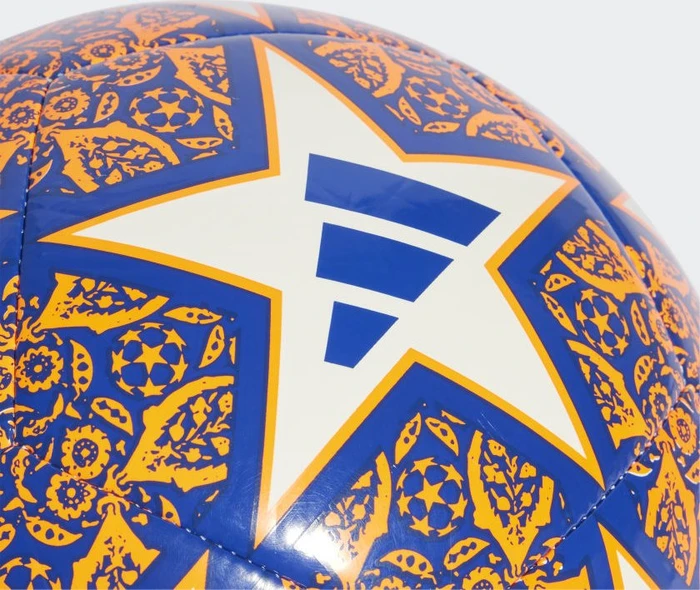 adidas UCL Club Istanbul Fußball solar orange/team royal blue/white