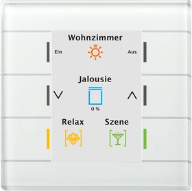MDT Glastaster II Smart Gen2 6-fach weiß