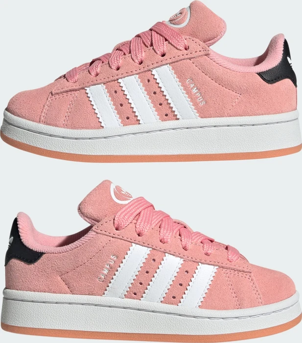 adidas Campus 00s semi pink spark/cloud white/gum (Junior)