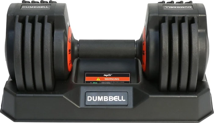 Topfit Dumbbell Kurzhantel 12kg schwarz