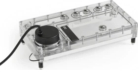 Alphacool Core Distro Plate 280 Links VPP/D5 mit VPP Apex Pumpe, Verteilerplatte