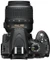 Nikon D3200 schwarz mit Objektiv Fremdhersteller Vorschaubild