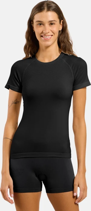 Odlo Performance Light Base Layer Funktionsshirt kurzarm schwarz (Damen)