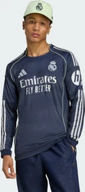 adidas Real Madrid 2025/2026 Auswärtstrikot langarm (Herren)