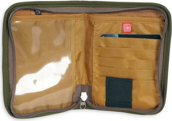 Tatonka Travel Zip M RFID Reisebörse olive