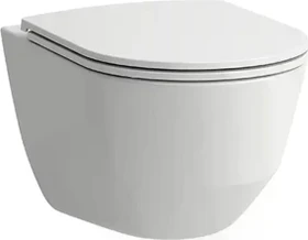 Laufen Pro Wand-WC Tiefspüler, spülrandlos, weiß
