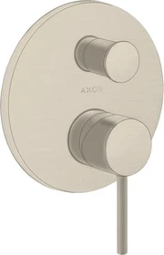 Hansgrohe Axor Starck Wannenmischerarmatur mit Pingriff und Sicherung brushed nickel