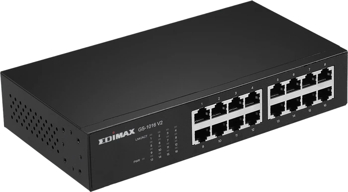 Edimax GS-10 Desktop Gigabit Switch, 16x RJ-45