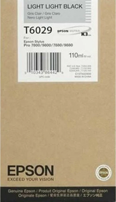 Epson Tinte T6029 grau hell