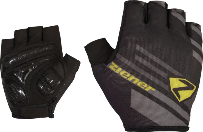 Ziener Conro Fahrradhandschuhe black/light green (Herren)