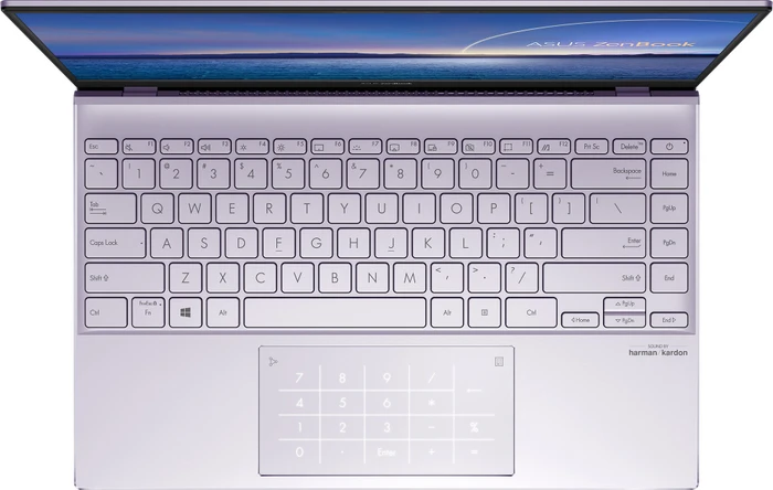ASUS ZenBook 14 UM425IA-AM036T, Lilac Mist, Ryzen 7 4700U, 8GB RAM, 512GB SSD, DE