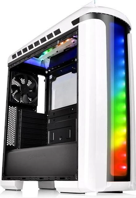 Thermaltake Versa C22 RGB Snow Edition weiß, Acrylfenster
