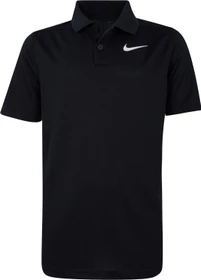 Nike Dri-FIT Victory Poloshirt kurzarm schwarz/weiß (Junior)