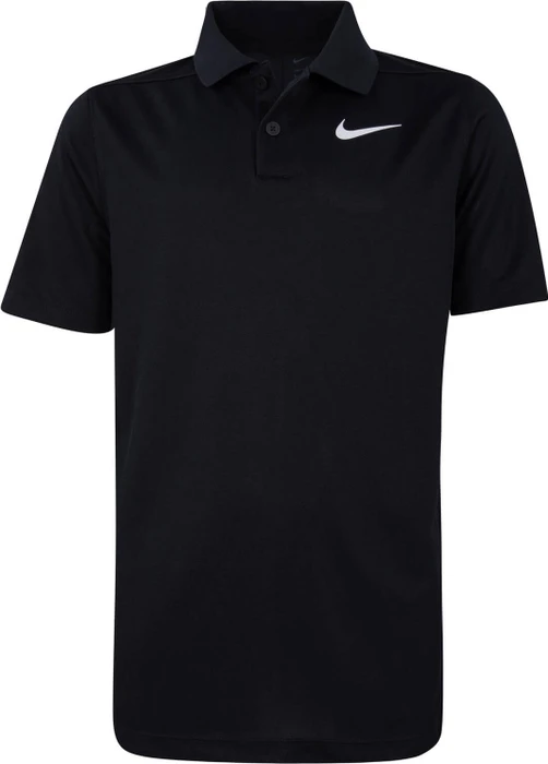 Nike Dri-FIT Victory Poloshirt kurzarm schwarz/weiß (Junior)