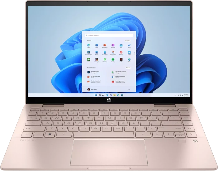 HP Pavilion x360 2-in-1 14-ek1756ng, Rosegold, Core i5-1335U, 16GB RAM, 512GB SSD, DE