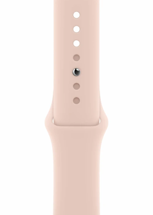 Apple Watch SE (GPS) 44mm gold mit Sportarmband sandrosa