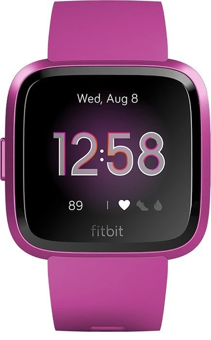 Fitbit Versa Lite Edition Aktivitäts-Tracker mulberry