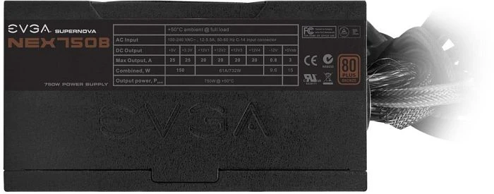 EVGA SuperNOVA NEX750B (135mm) 750W, ATX 2.3
