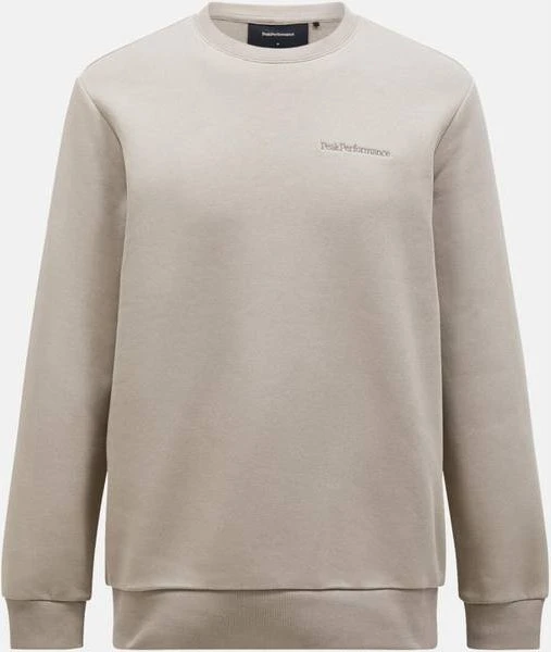 Peak Performance Original Small Logo Crew Sweatshirt avid beige (Herren)