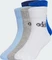 adidas Linear Ankle Socken dark blue/royal blue/glow blue/medium grey heather, 5 Paare (Junior) Vorschaubild