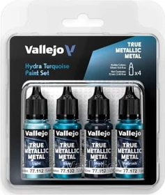 Vallejo True Metallic Metal hydra turquoise Farbset
