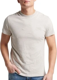 Superdry Organic Cotton Essential Logo T-Shirt kurzarm oat cream (Herren)