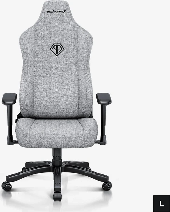 Anda Seat Novis Max Gamingstuhl, Size L, Stoff grau
