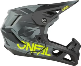 O'Neal SL1 Strike Fullface-Helm schwarz/grau