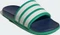 adidas Comfort Adilette 2.0 semi court green/core white/dark blue Vorschaubild