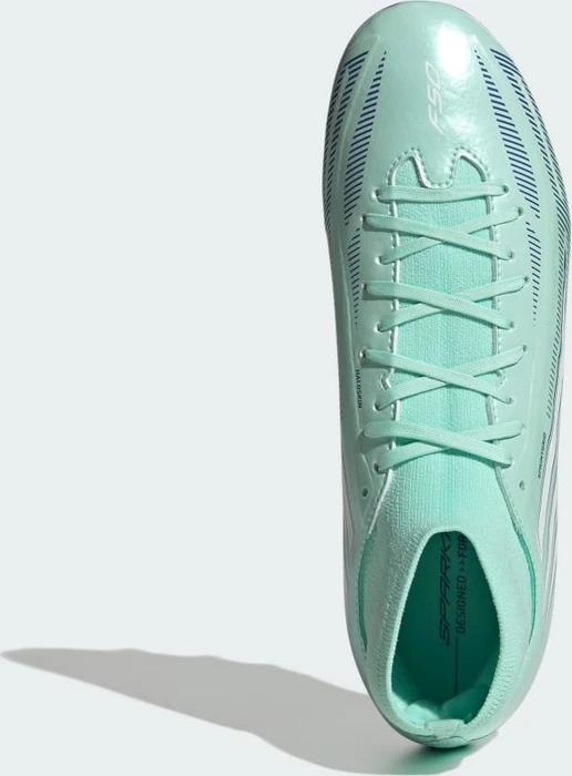 adidas F50 Sparkfusion League Mid Cut FG/AG clear mint/cloud white/solar purple (Damen)