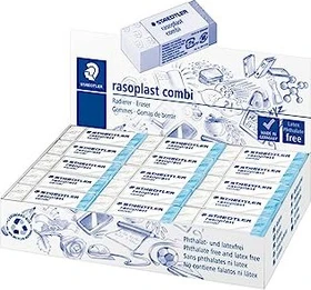 Staedtler Radierer rasoplast 526 B combo, blau/weiß, 30er-Pack