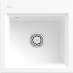 Villeroy & Boch Subway Style 50 S Einbau Becken mittig weiß alpin
