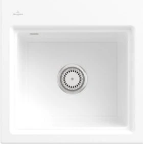 Villeroy & Boch Subway Style 50 S Einbau Becken mittig weiß alpin