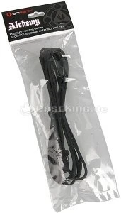 BitFenix Alchemy 6-Pin PCIe Verlängerung 45cm, sleeved schwarz