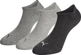 Puma Plain Sneaker Trainer Socken anthraci/mel grey