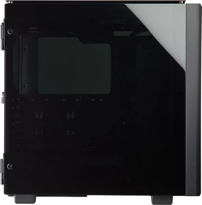 Corsair Obsidian 500D RGB SE, Glasfenster