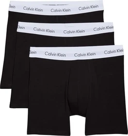 Calvin Klein Cotton Stretch 3er Boxer Briefs schwarz (Herren)