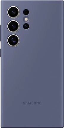 Samsung Silicone Case für Galaxy S24 Ultra violett