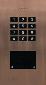 DoorBird A1121 IP Zugangskontrollsystem, 500 Mitarbeiter, Edelstahl V2A gebürstet, Bronze, Unterputz (423872073)