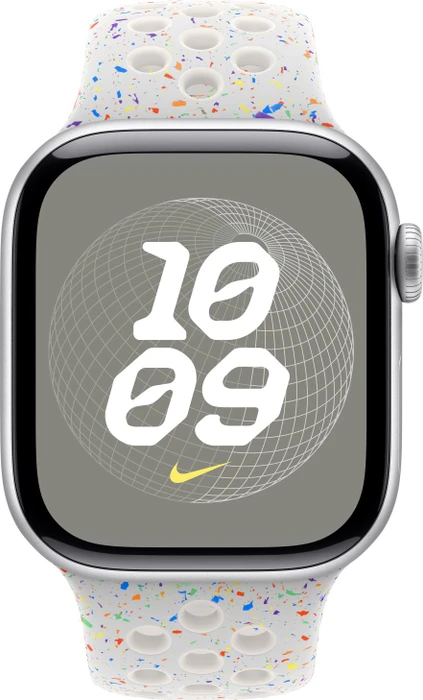 Apple Nike Sportarmband S/M für Apple Watch 40mm Pure Platinum