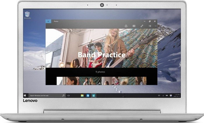 Lenovo IdeaPad 510S-14ISK, silber, Core i5-6267U, 8GB RAM, 256GB SSD, DE