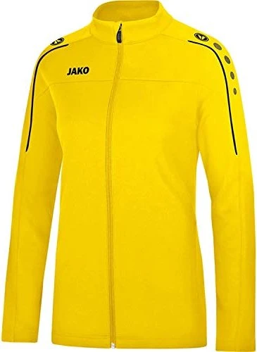 Jako Leisure Classico Trainingsjacke gelb/schwarz (Damen)