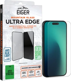 Eiger Mountain Glass Ultra Edge Screen Protector GRS für Apple iPhone 17 Pro Max