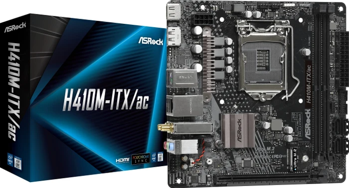 ASRock H410M-ITX/ac (Intel 1200)