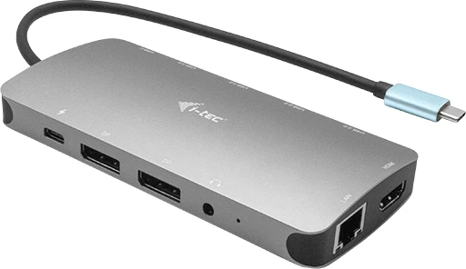 i-tec USB-C Metal Nano 3x Display Docking Station, USB-C 3.0 [Stecker]