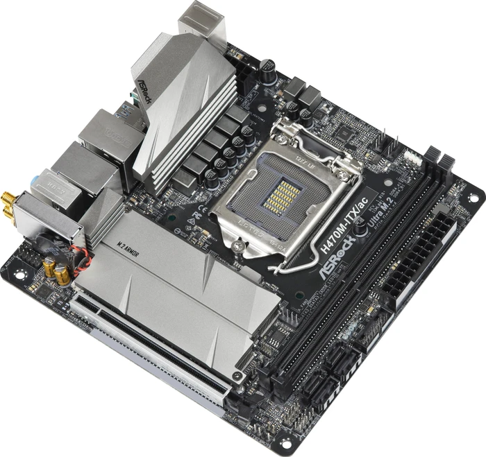 ASRock H470M-ITX/ac (Intel 1200)