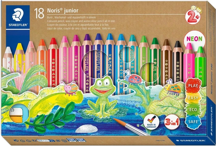 Staedtler Noris Junior 140 Multifunktionsstift sortiert, 18er-Set (140 C18)