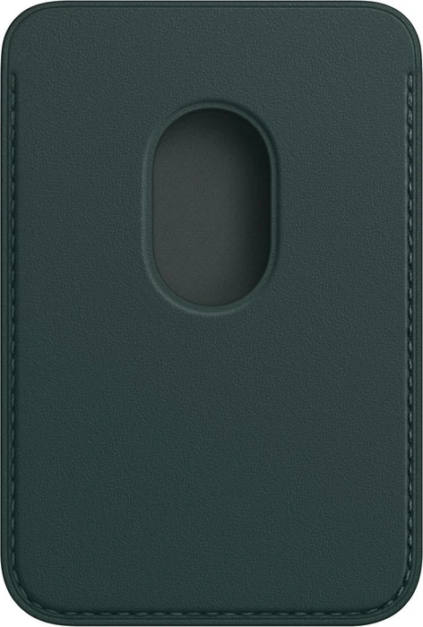 Apple iPhone Leder Wallet mit MagSafe waldgrün