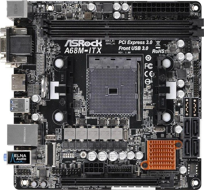 ASRock A68M-ITX (AMD FM2+)